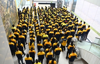 晨會凝心 | 頌祖國、話健康、彰貢獻(xiàn)，共啟新程！